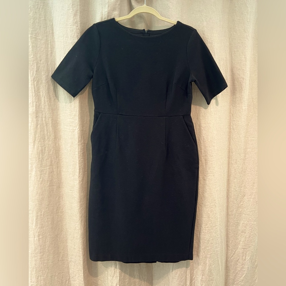 Anne Taylor Loft Petite Black Dress